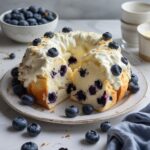 Blueberry Fluffy Cottage Cheese Cloud Bread