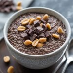 Chocolate Peanut Butter Chia Pudding