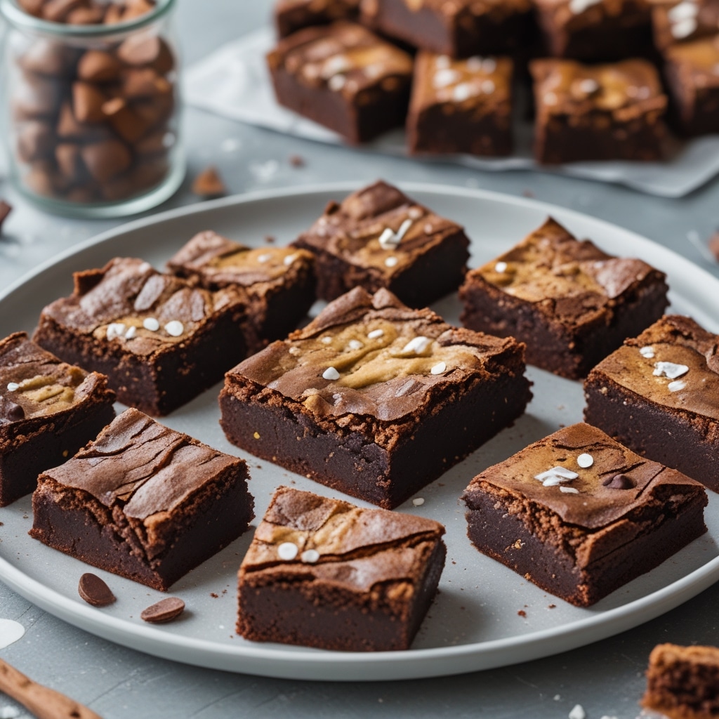 FUDGY Cottage Cheese Brownies [gluten-free + no added sugar]