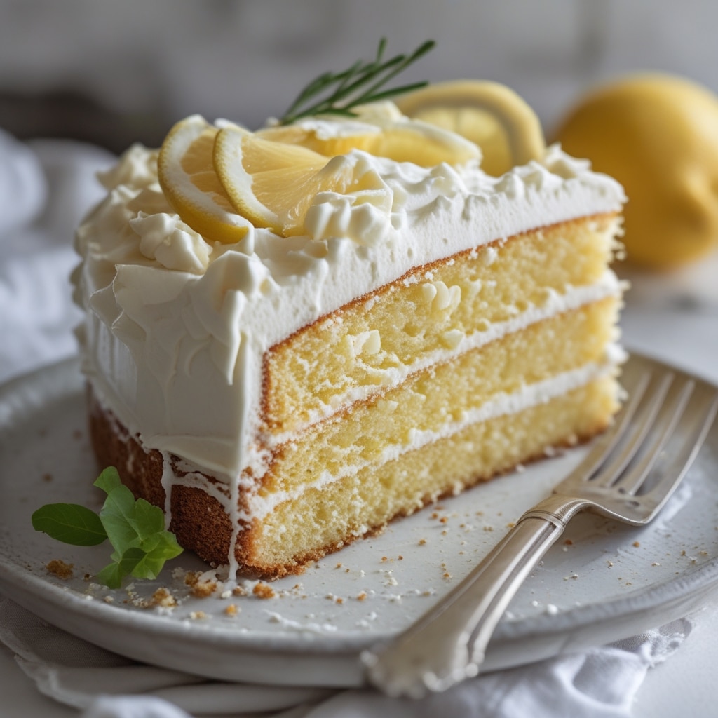 Lemon ricotta cake