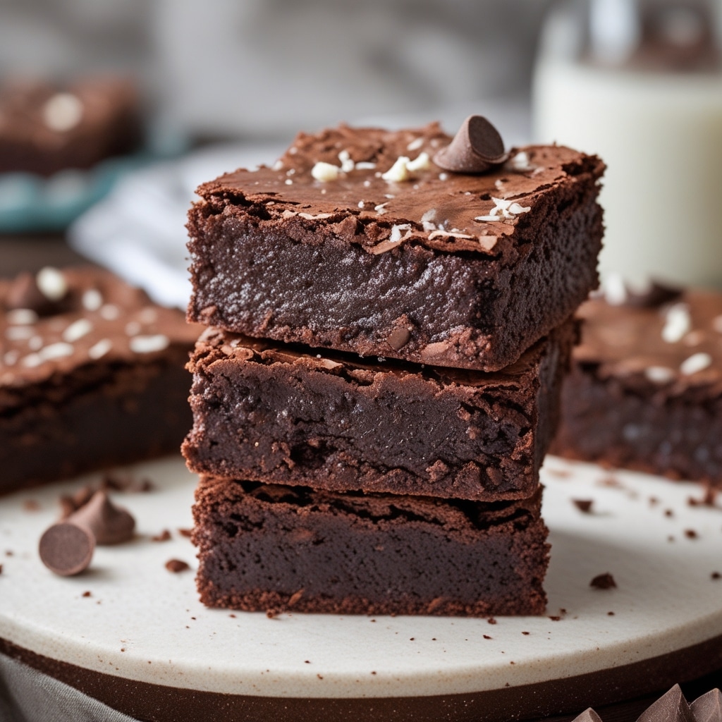 Cottage Cheese Brownies - Haute & Healthy Living