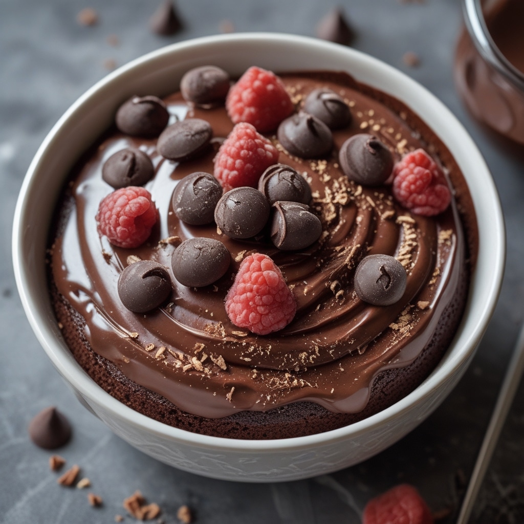 Dreamy Chocolate Cake Bowl