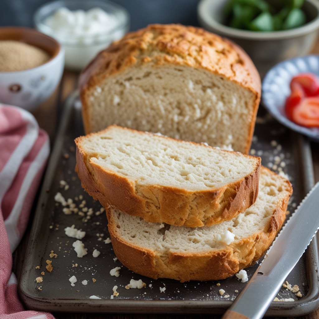 2 Ingredient Cottage Cheese Bread