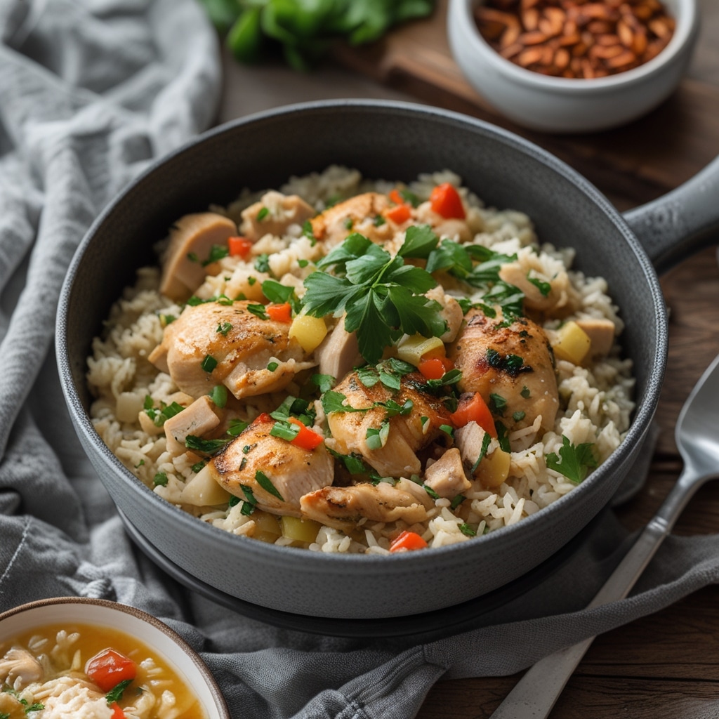 One-Pot Chicken and Rice