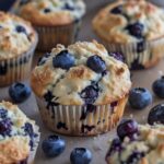 Blueberry Cottage Cheese Muffins