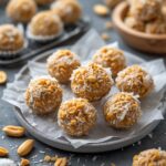 Keto Peanut Butter Coconut Bites