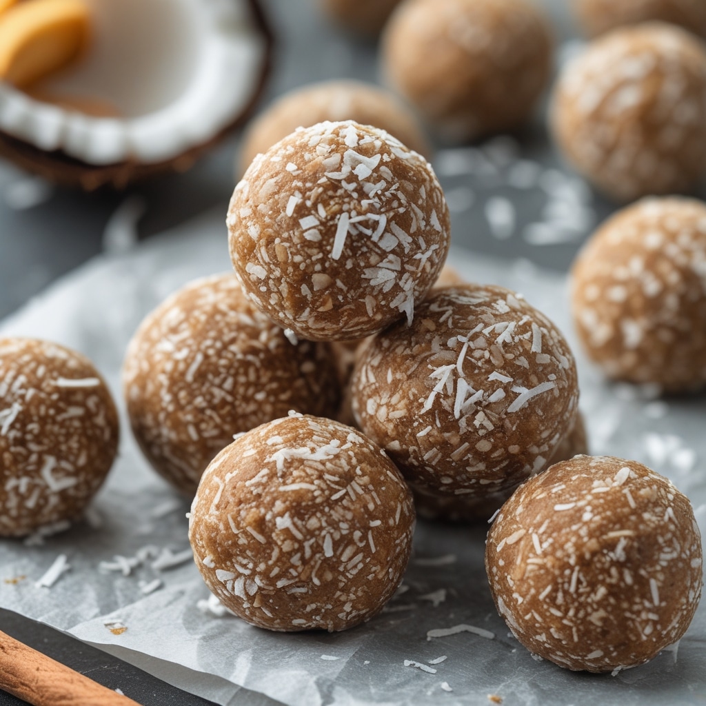 Vanilla Coconut Protein Energy Balls