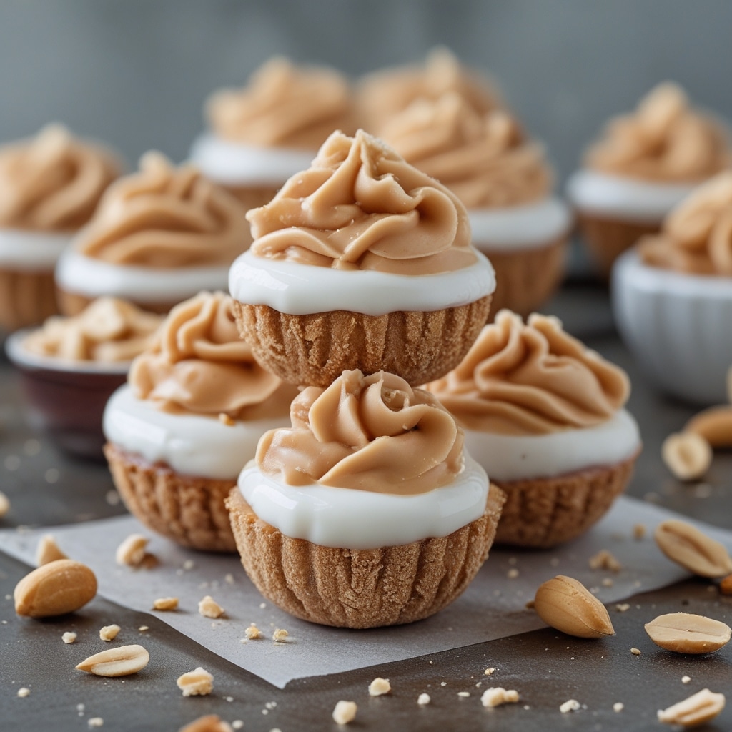 No Bake Peanut Butter Greek Yogurt Bites