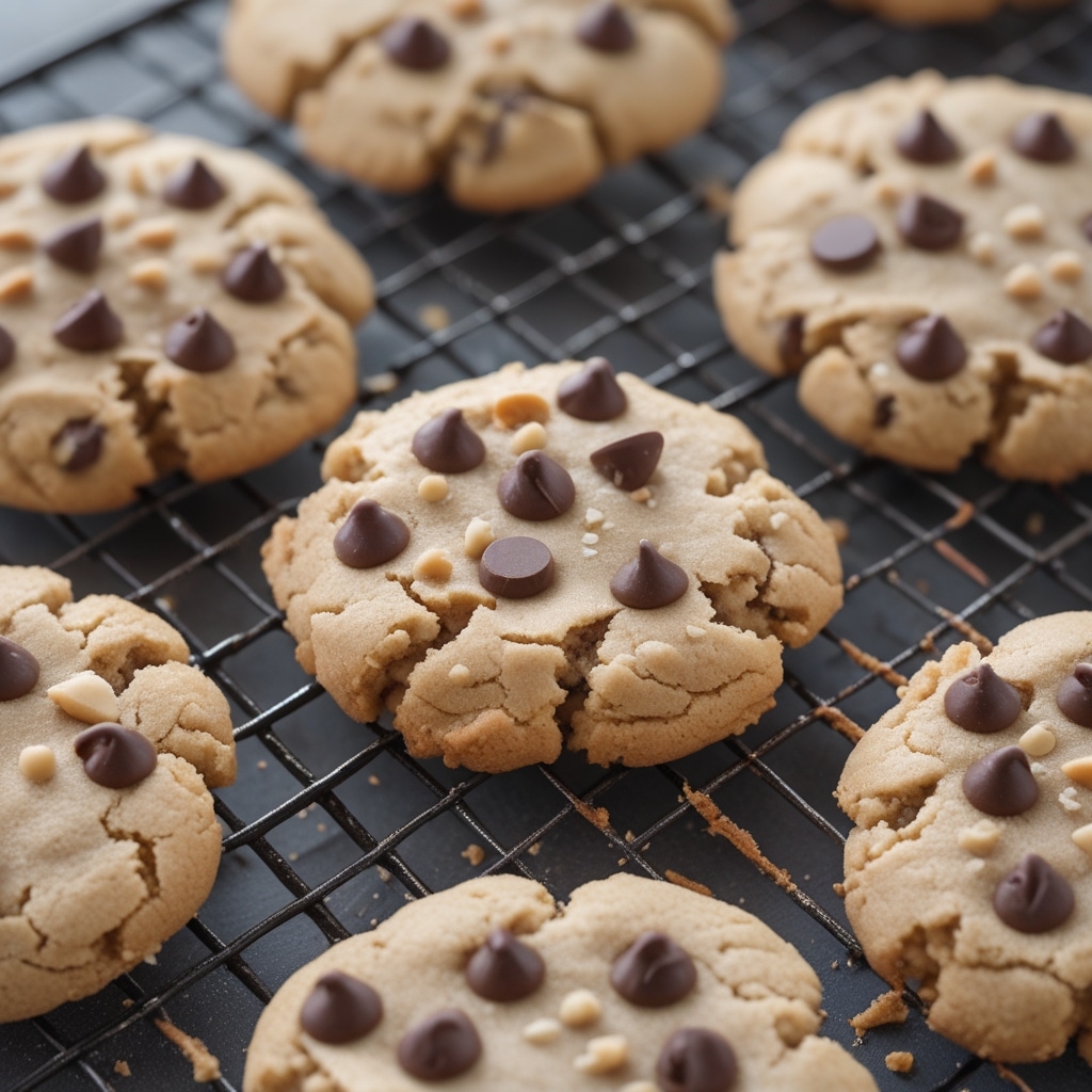 Peanut Butter Chocolate Chip Cloud Cookies