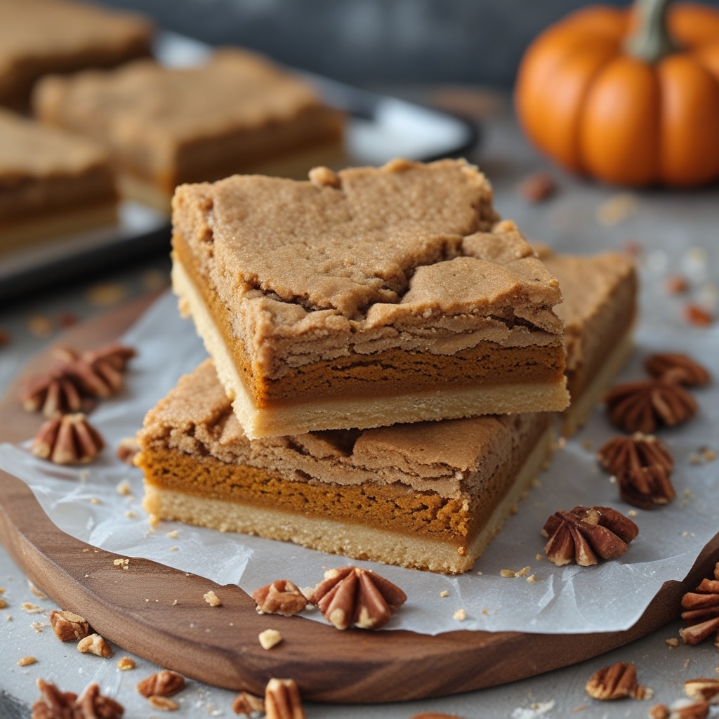 Sugar Cookie Vegan Pumpkin Bars