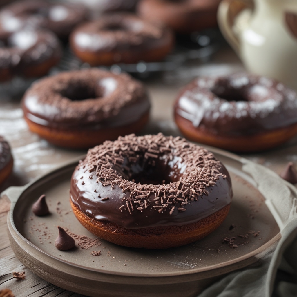 Keto Chocolate Donuts