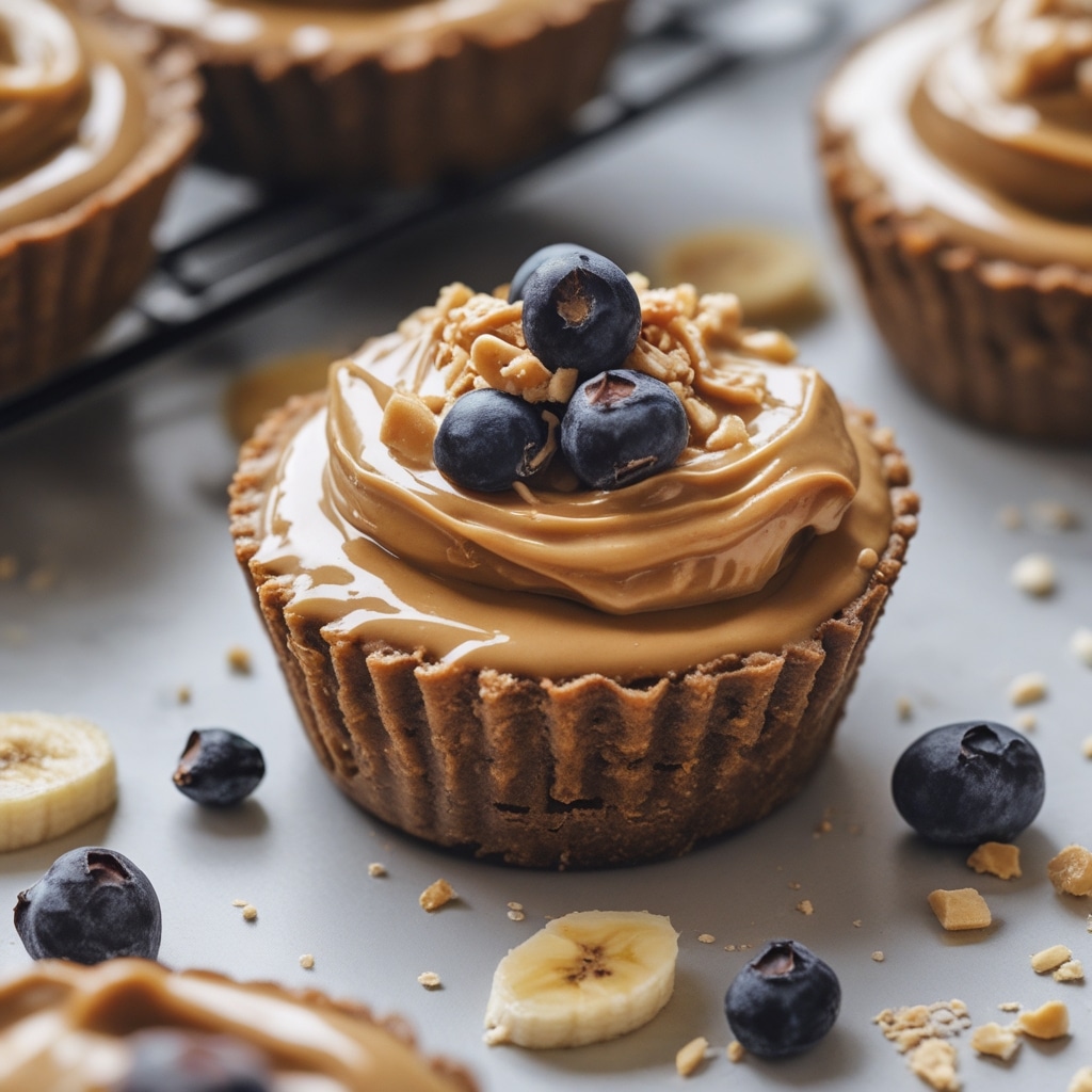 Keto Peanut Butter Banana Protein Cups