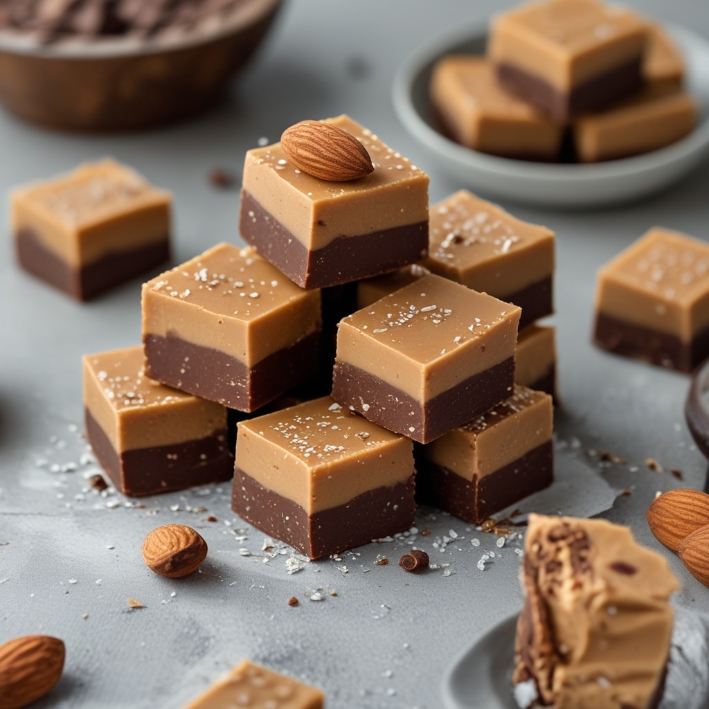 No-Bake Protein Fudge with Almond Butter