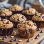 Keto Peanut Butter Chocolate Chip Muffins