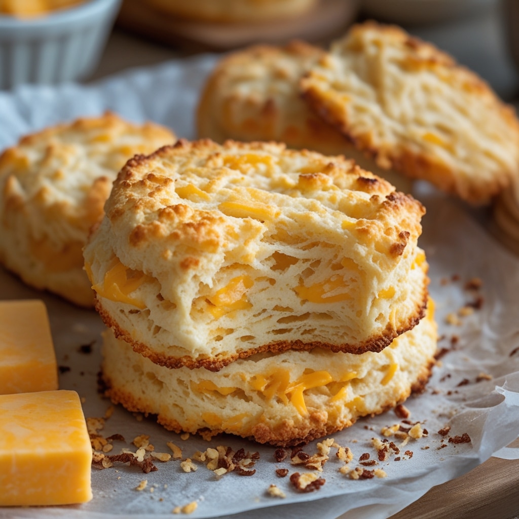 Keto Air Fryer Cheddar Cottage Cheese Biscuits