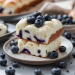 Blueberry Fluffy Cottage Cheese Cloud Bread