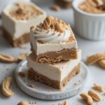 Peanut Butter Frozen Yogurt Bars