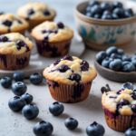 COTTAGE CHEESE BLUEBERRY MUFFINS