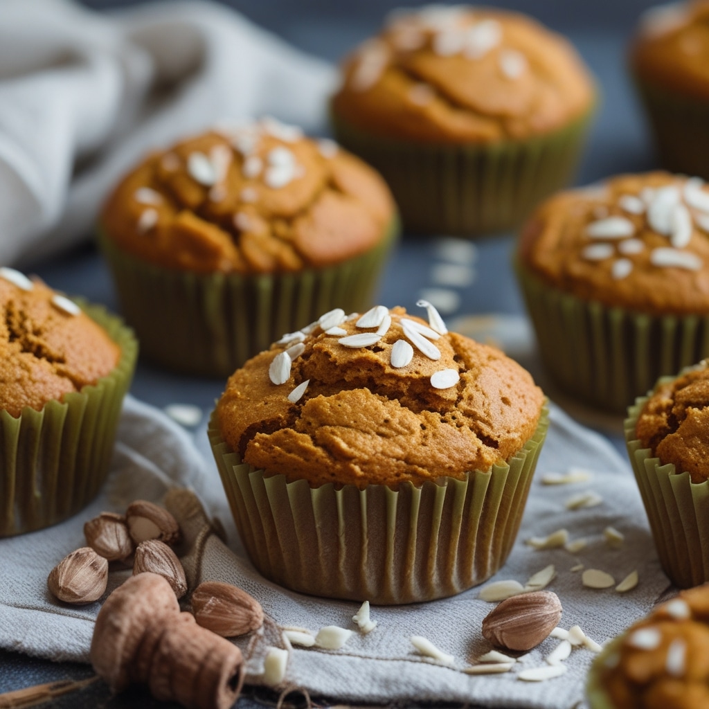 Low-Calorie, High-Protein Pumpkin Muffins