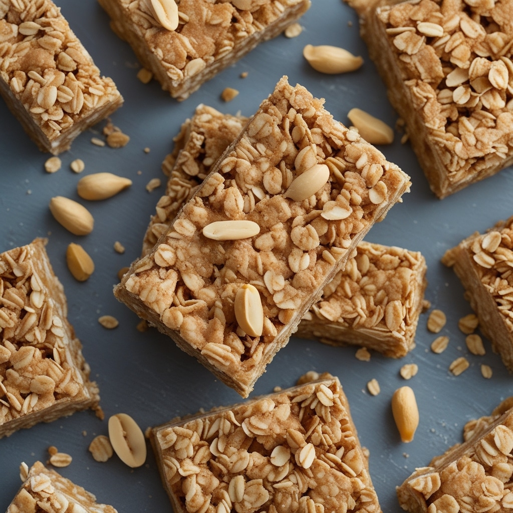 Crunchy Peanut Butter Oat-Free Granola Bars
