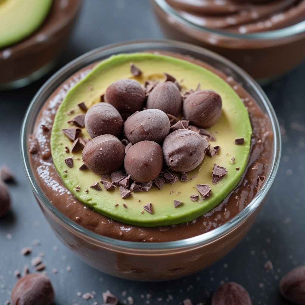 Keto Chocolate Avocado Pudding