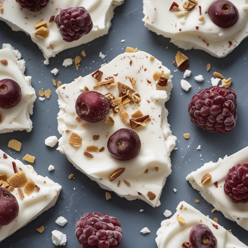 3-Ingredient Greek Yogurt Bark