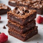 fudgy cottage cheese brownies