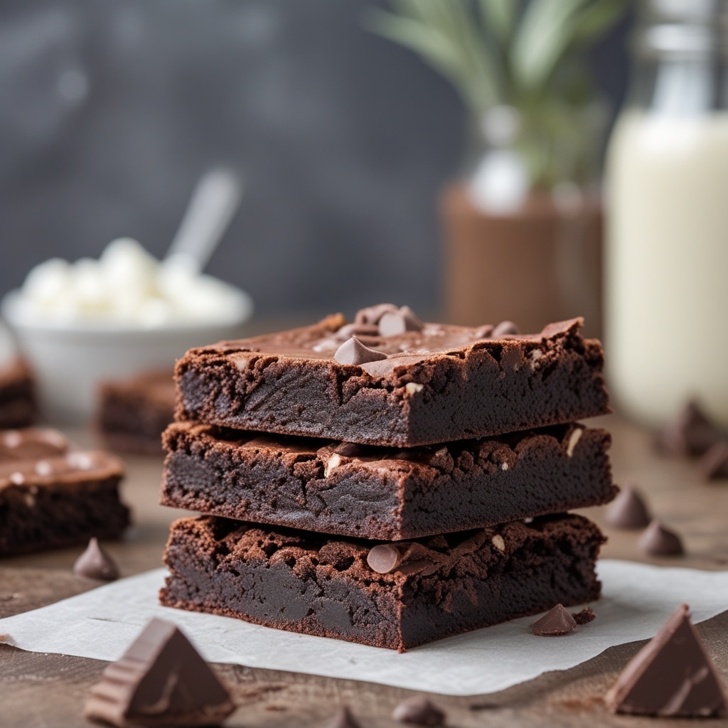 Cottage Cheese Protein Brownies recipe