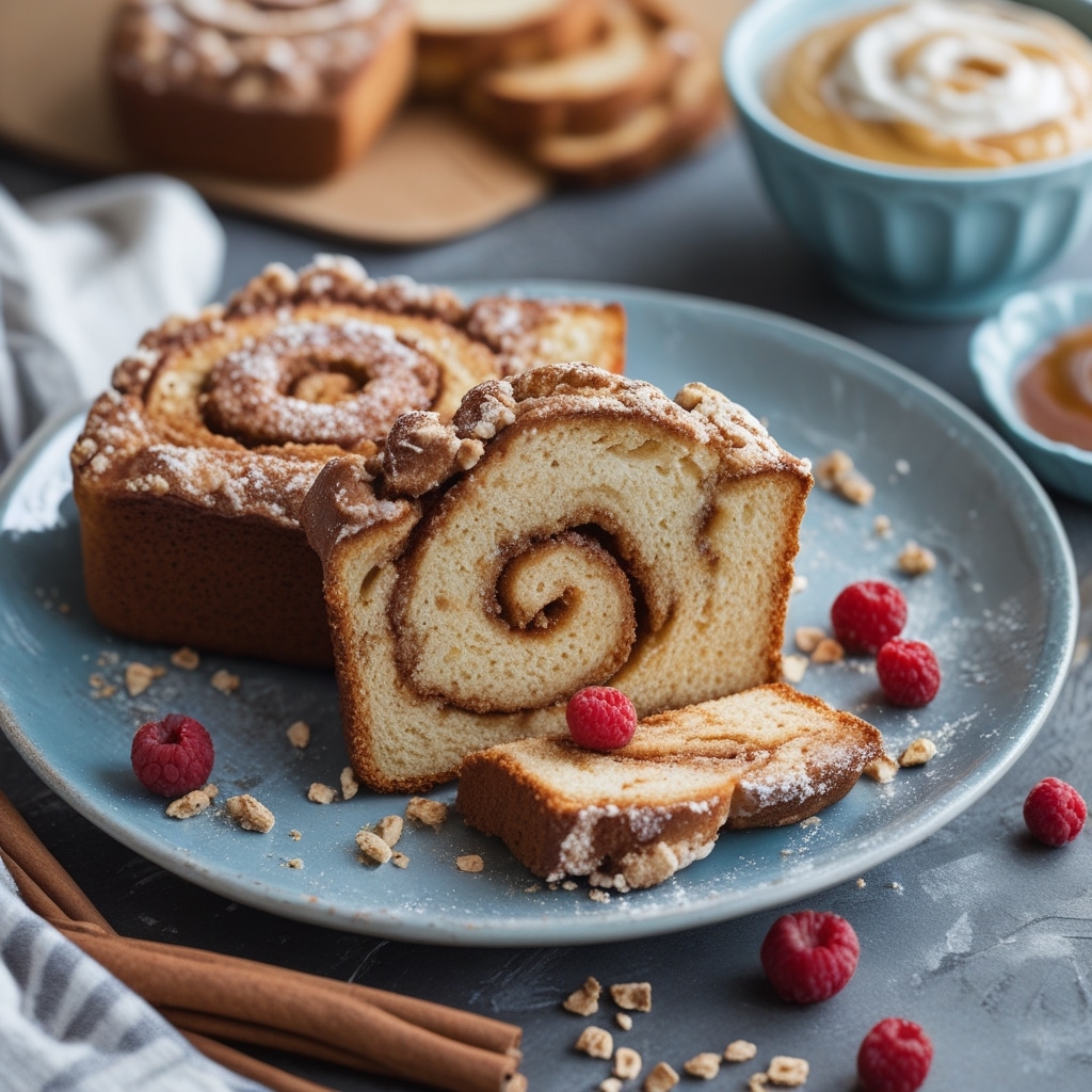 Keto Cottage Cheese Cinnamon Swirl Cloud Bread