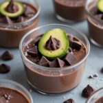 Chocolate Avocado Protein Pudding Cups
