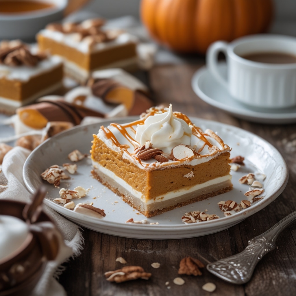 Pumpkin Pie Bars