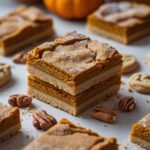 Sugar Cookie Vegan Pumpkin Bars