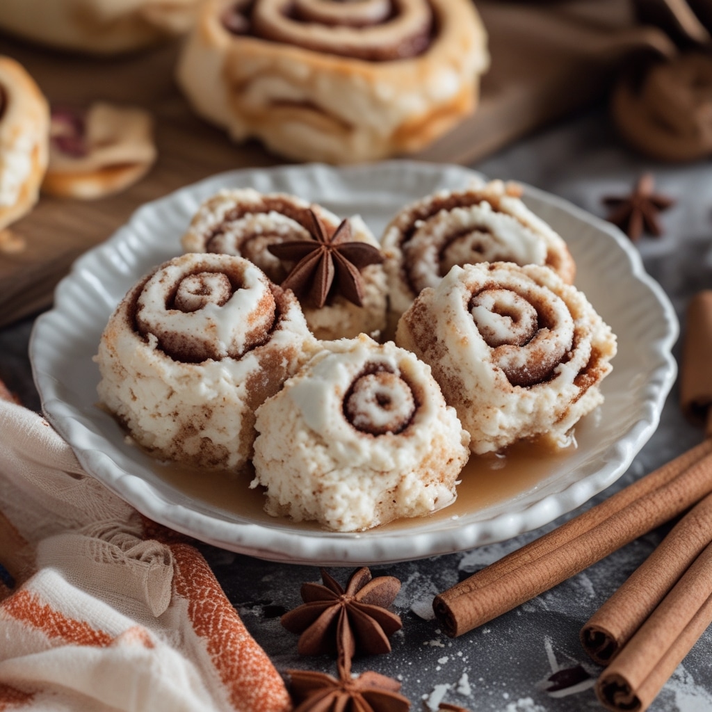 Cinnamon Roll Cottage Cheese Bites