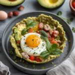 High-Protein Avocado & Egg Breakfast Cups