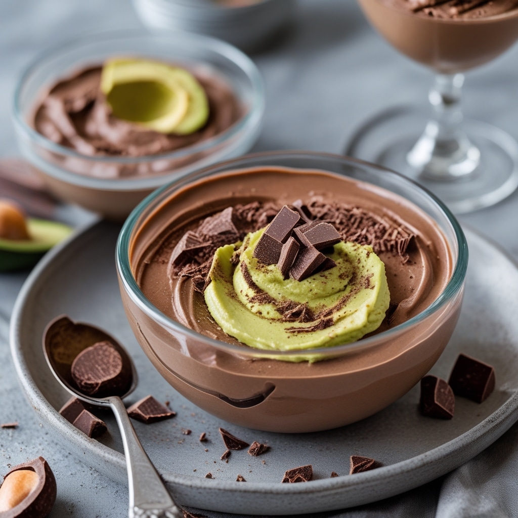Chocolate Avocado Mousse with a Twist