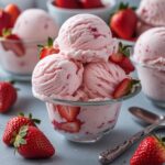 Low-Carb Strawberry Cottage Cheese Ice Cream