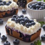 Blueberry Fluffy Cottage Cheese Cloud Bread