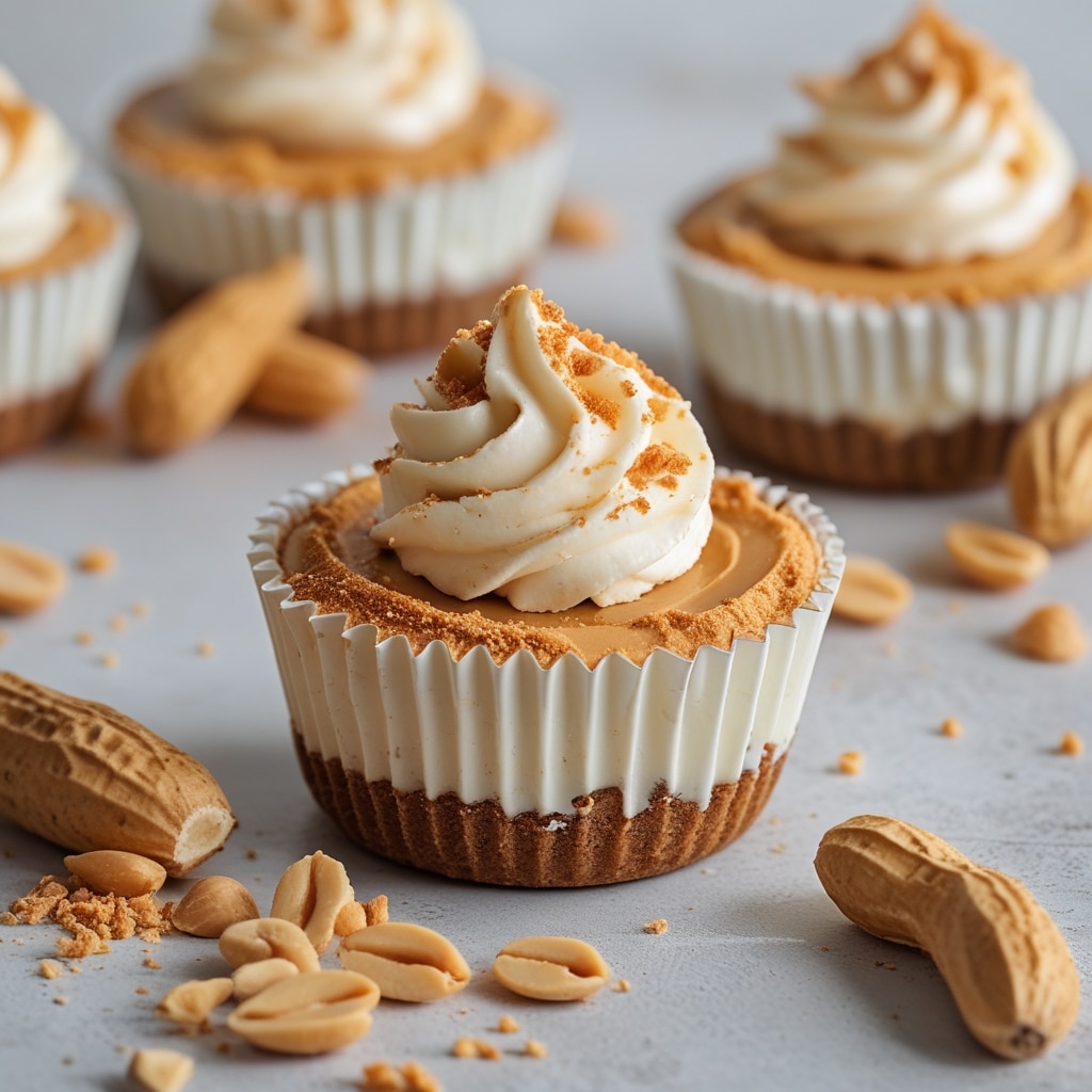 Low-Carb Peanut Butter Cheesecake Cups
