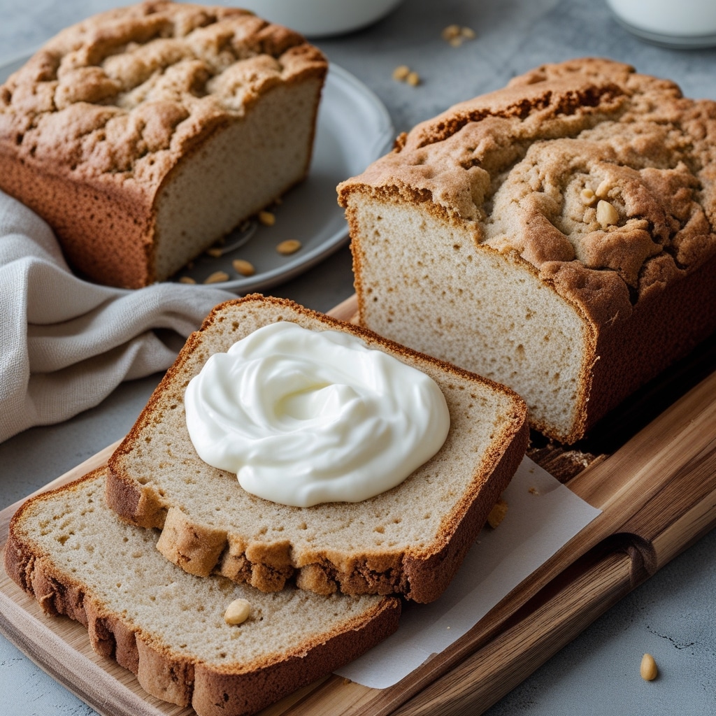 Low Carb Cloud Bread with Greek Yogurt