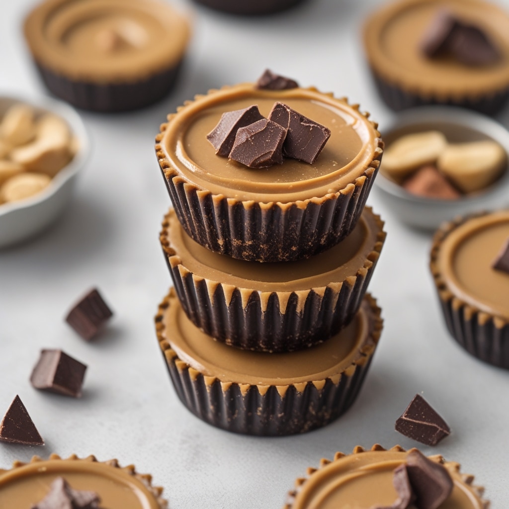 No-Bake Peanut Butter Protein Cups