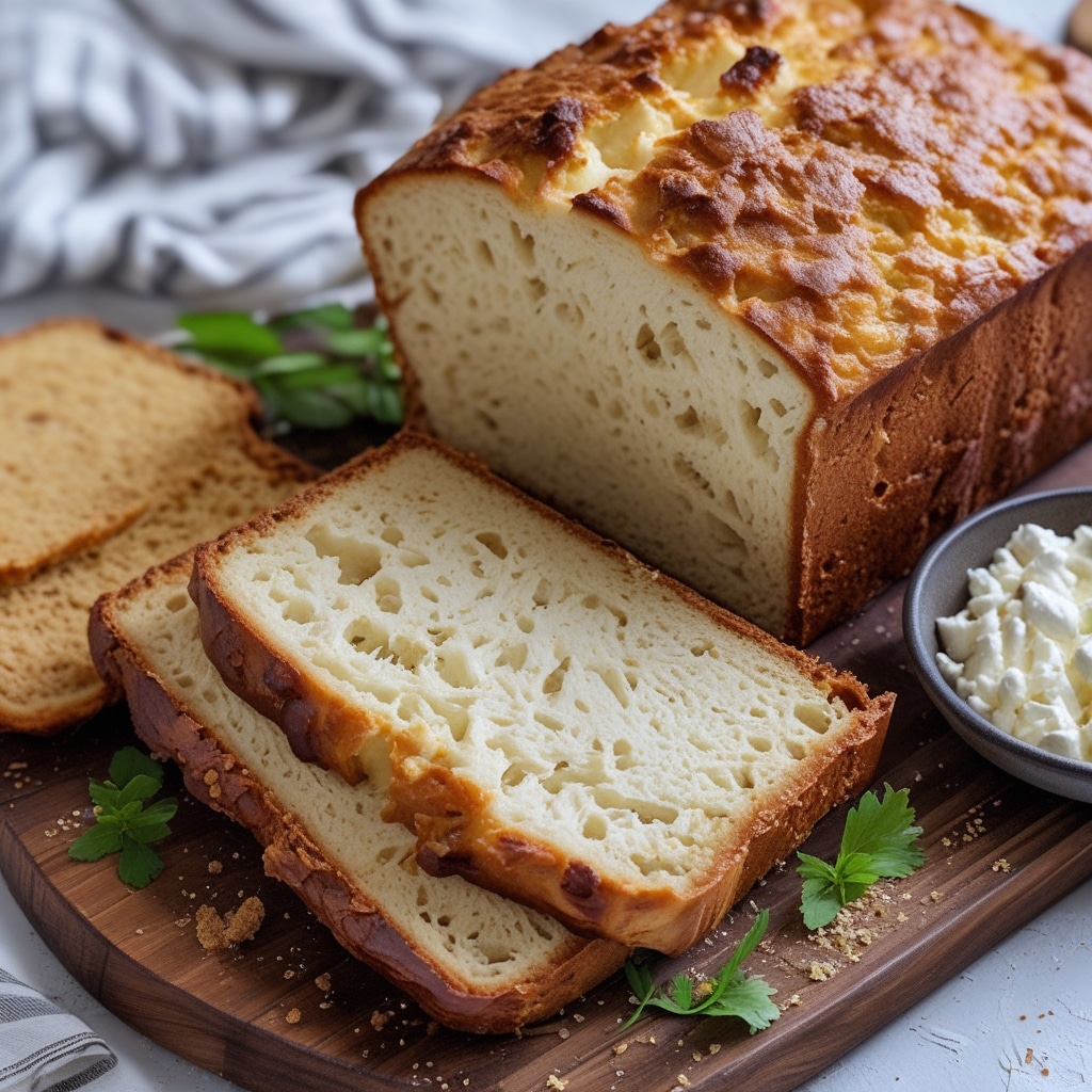Easy Best Low Carb Keto Cottage Cheese Bread Recipe