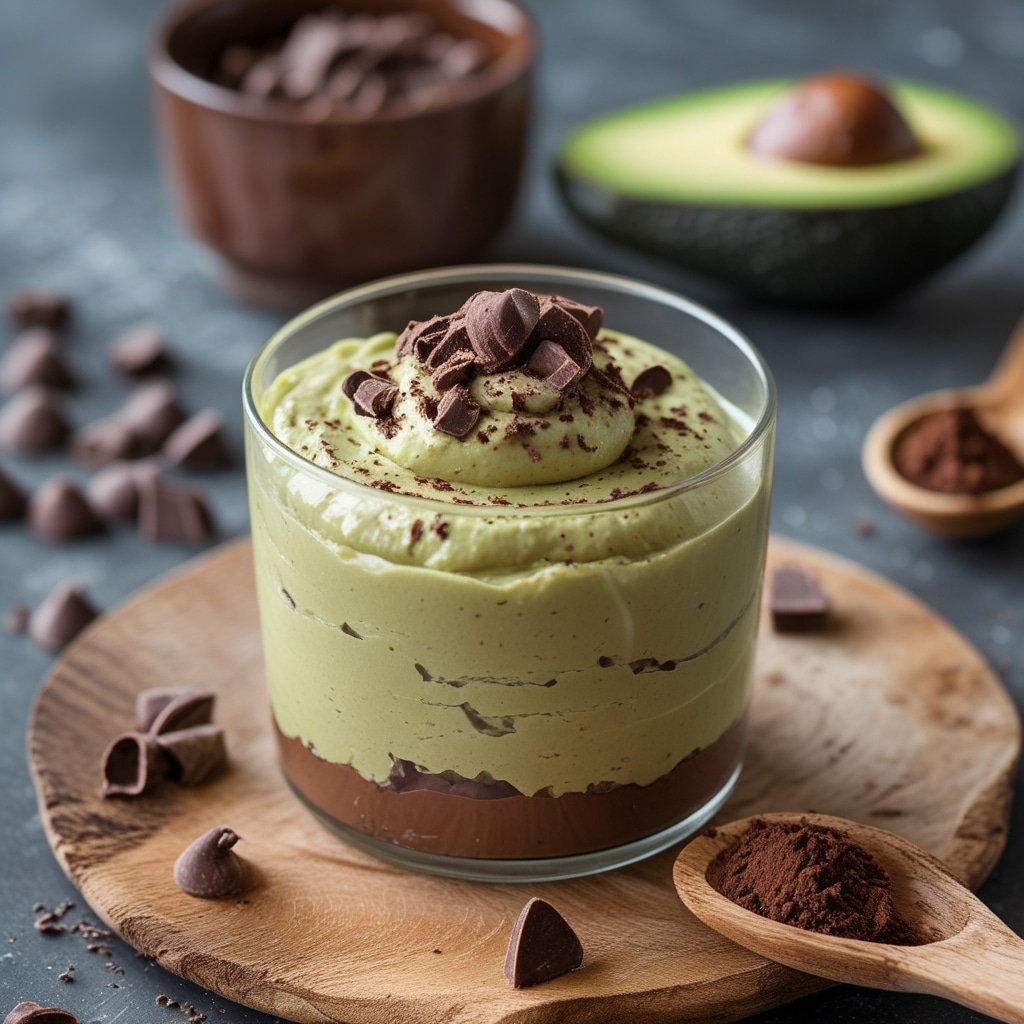 High-Protein Chocolate Avocado Mousse