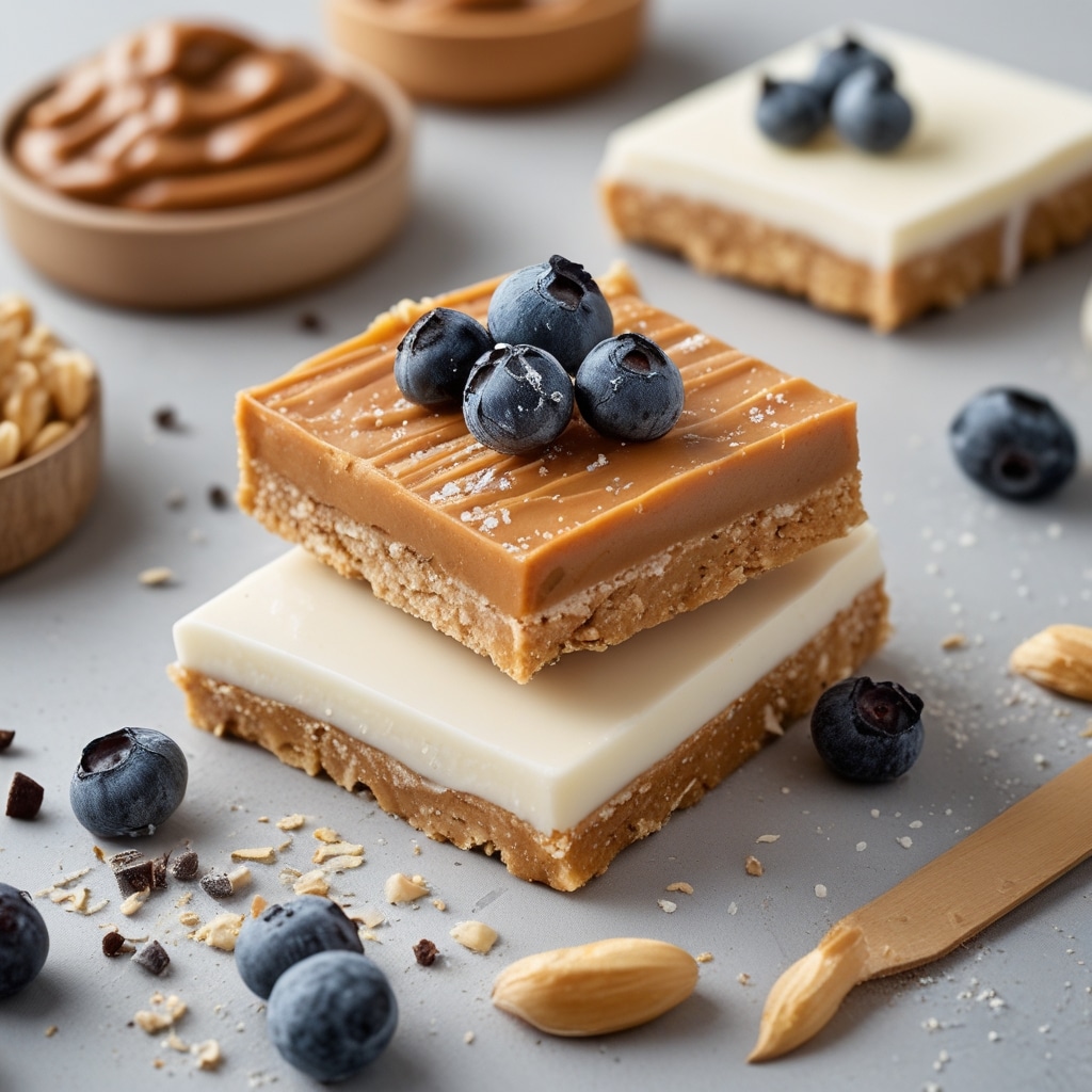 Greek Yogurt PB Fit Protein Bars Recipe (Only 4 Ingredients)