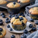 COTTAGE CHEESE BLUEBERRY MUFFINS