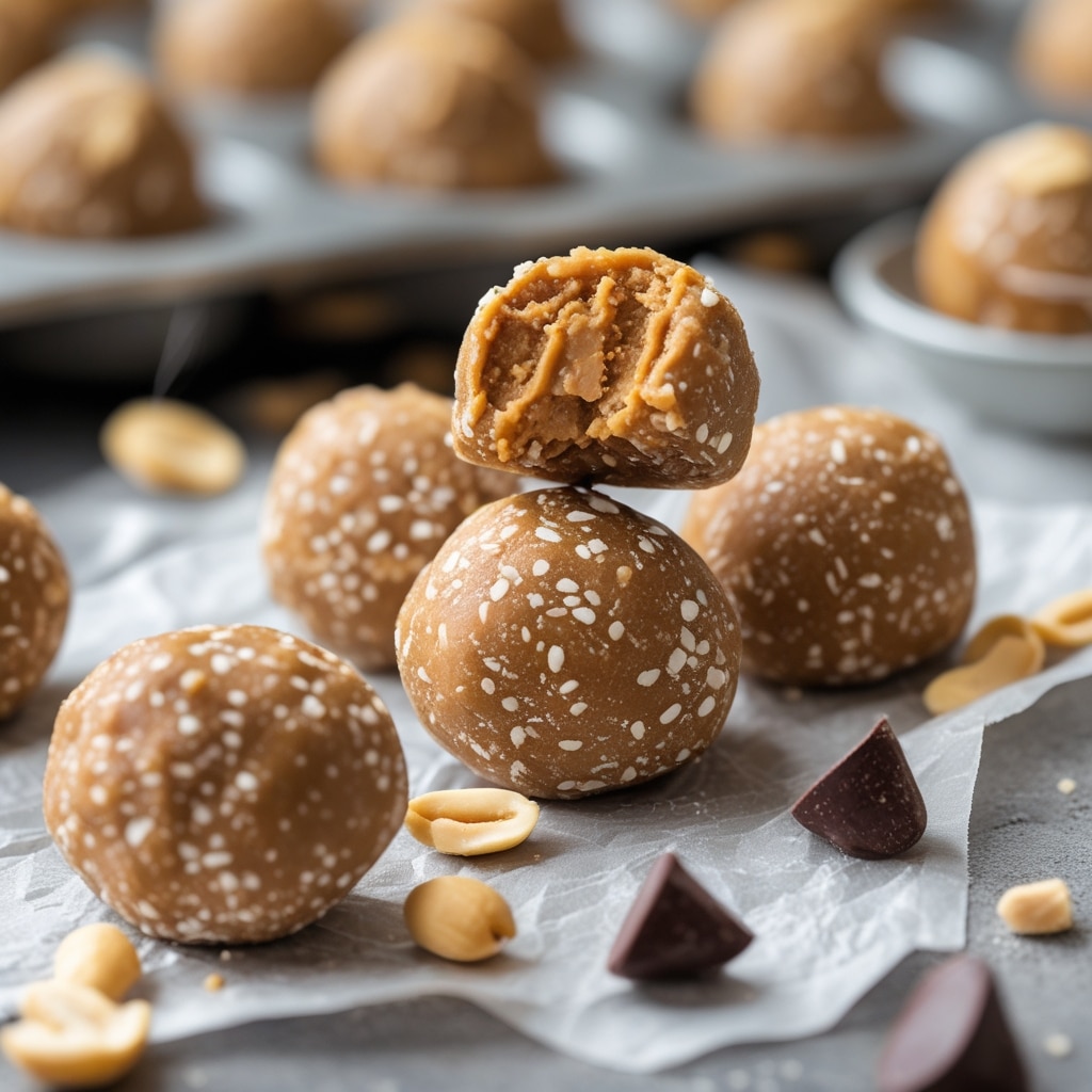 No-Bake Peanut Butter Protein Balls