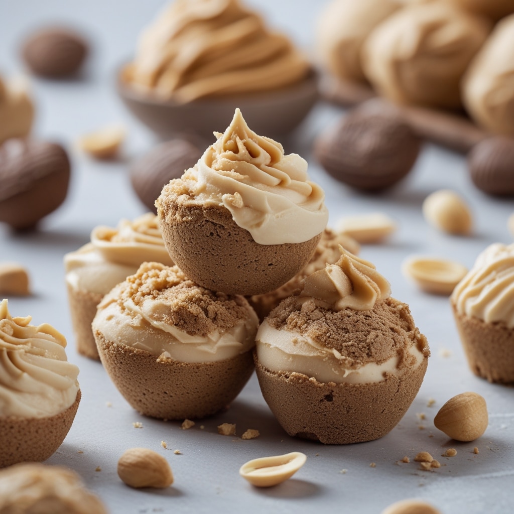 Peanut Butter Frozen Yogurt Bites
