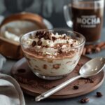 Creamy Mocha Cottage Cheese Pudding