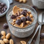 Chocolate Peanut Butter Chia Pudding