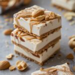 Peanut Butter Frozen Yogurt Bars