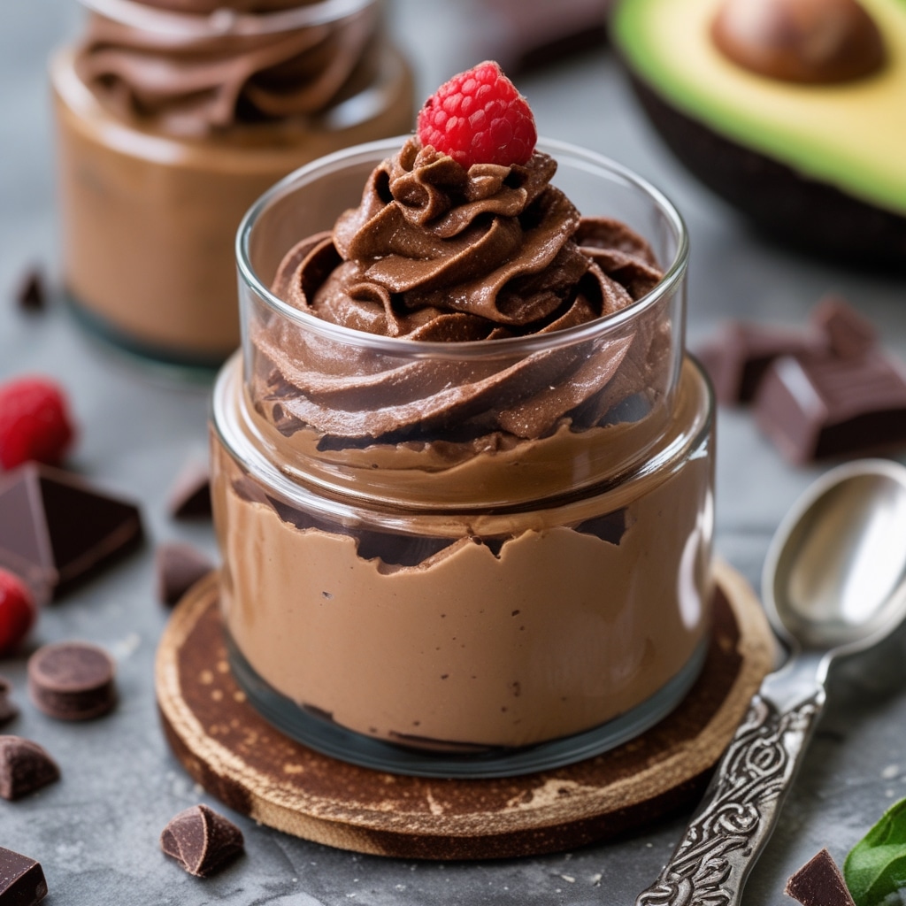 Chocolate Avocado Mousse with a Twist